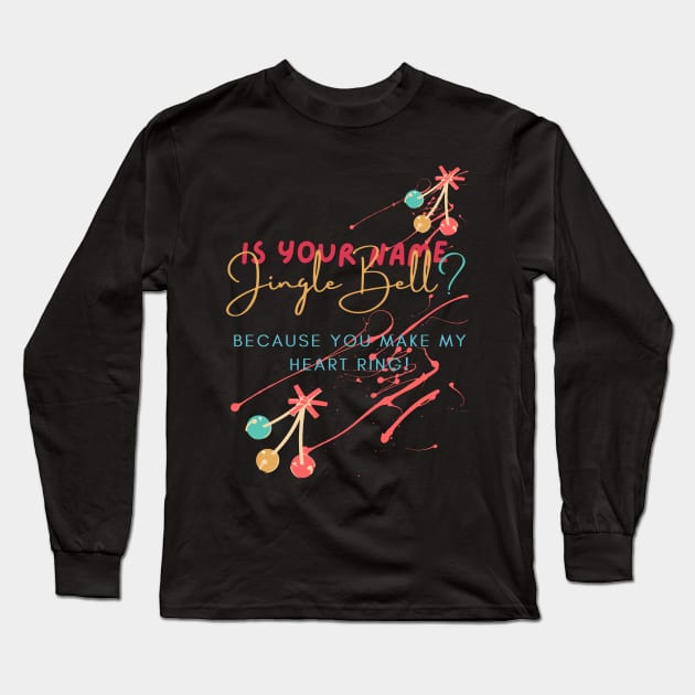 DANCING CELLS WITH JINGLE BELLS!! Long Sleeve T-Shirt by Sharing Love